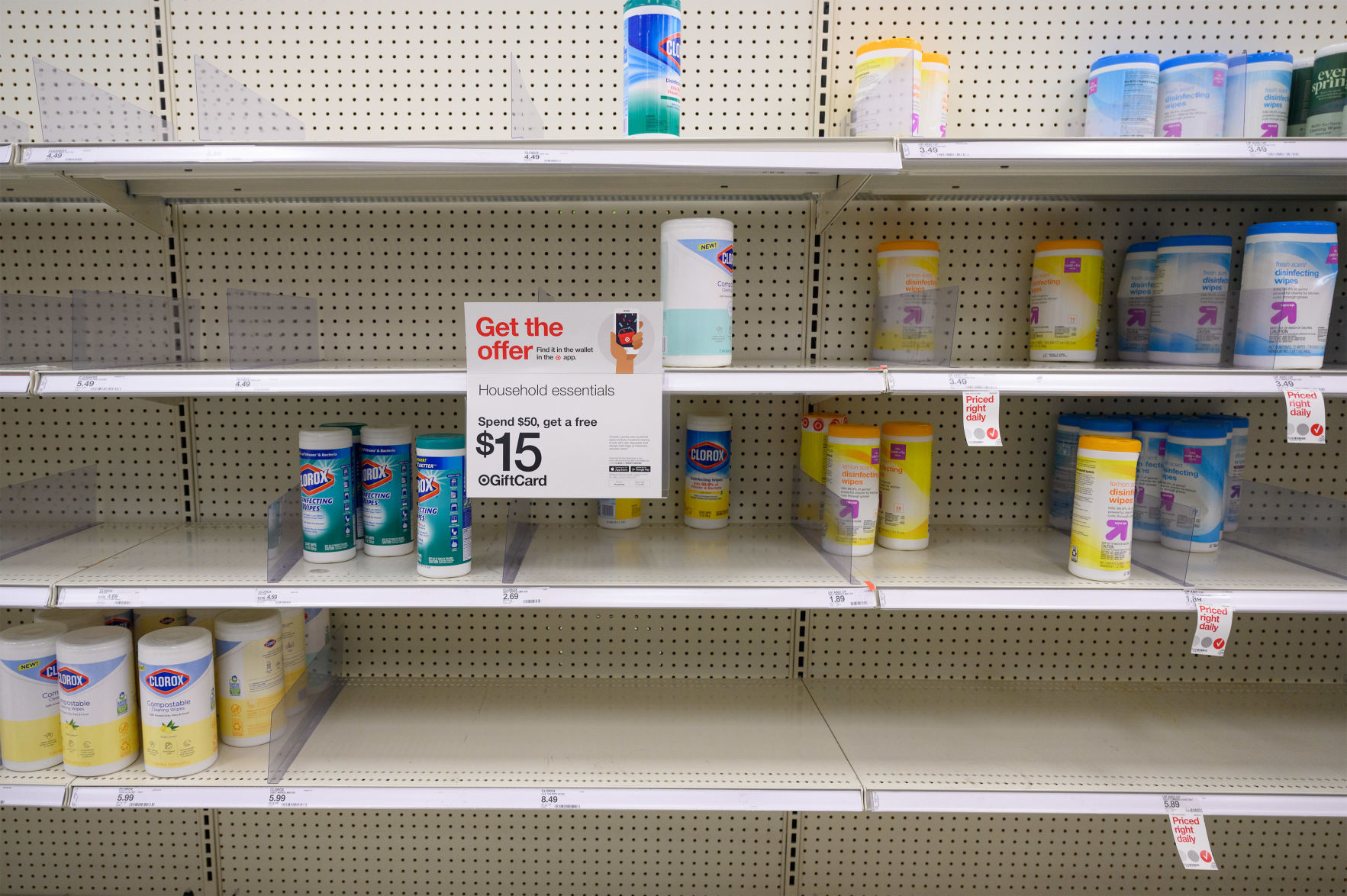 Cornoavirus shortages